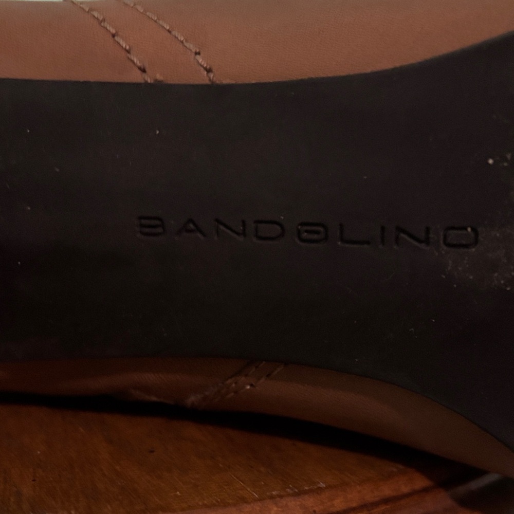 Bandolino Tan Heeled Boots - Picture 2 of 4
